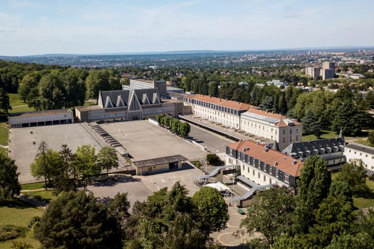 alpadia paris passy aerial view